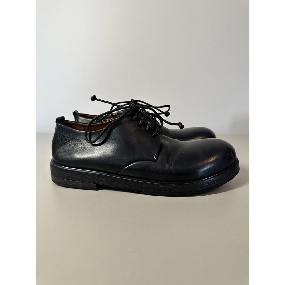 Marsell  Men’s Black Leather Derby’s Size IT 42 -US 9